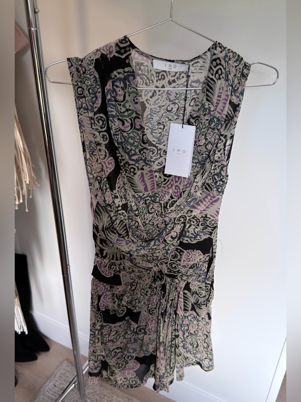 IRO Rolina Drapes Mini Dress - Picture 2 of 6